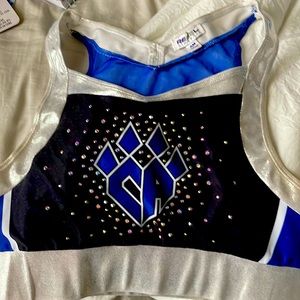Rebel brand cheer athletics sports bra like new